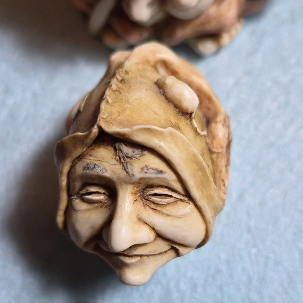 HARMONY KINGDOM Treasure Jests Greenman's Briar 2004 Resin Trinket Boxed